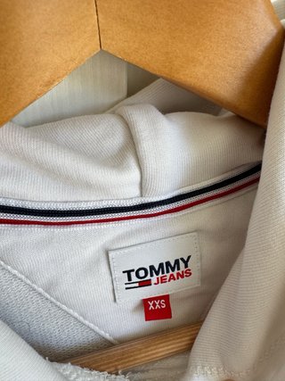 Felpa Tommy Jeans bianca