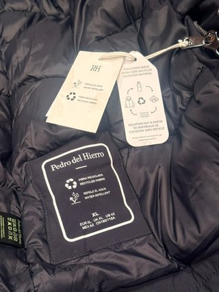 Parka acolchada Pedro del Hierro XL Azul