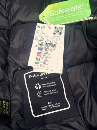 Parka acolchada Pedro del Hierro XL Azul