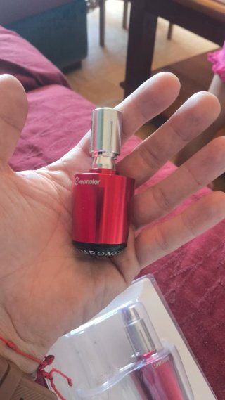 Contrapesos Manillar Evermotor Rojo/Plata