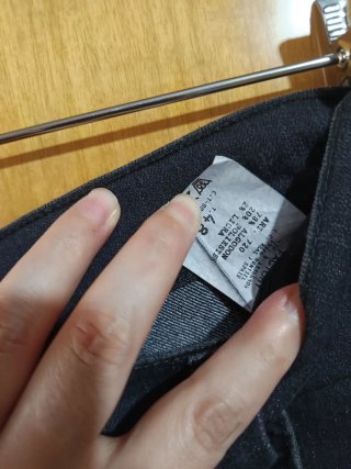 Pantalón vaquero hombre negro