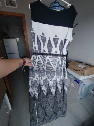 Vestido estampado María Cánovas