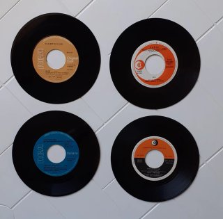 4 Dischi 45 Giri Sigle TV Anni '60/'70