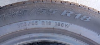 Neumático Pirelli 235/55/18 100W