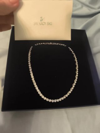 Collar Swarovski Plata