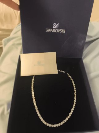 Collar Swarovski Plata