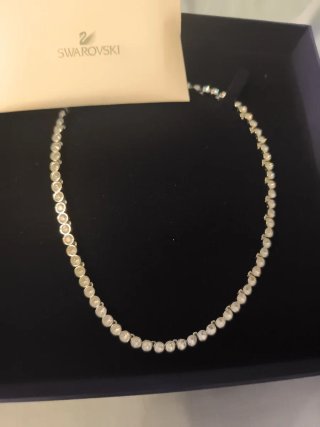 Collar Swarovski Plata