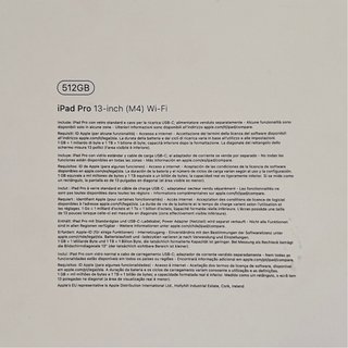 iPAD PRO 13 M4 512GB Wifi COMO NUEVO