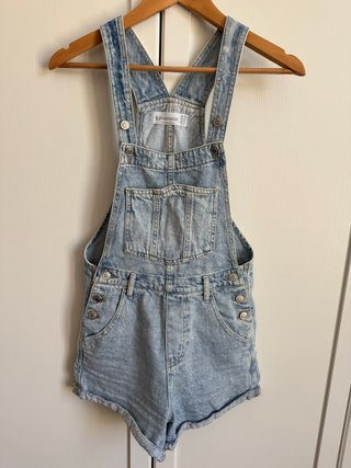 Salopette shorts Stradivarius taglia 32