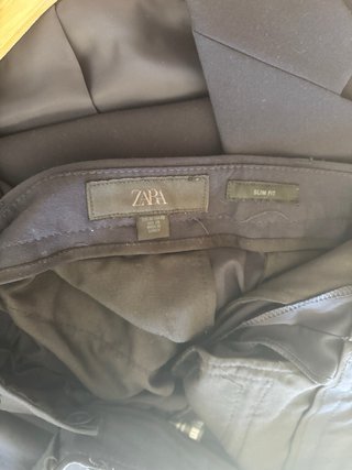 Traje Zara Azul Hombre