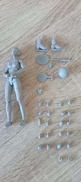 Body-chan Sports Edition DX Set Gris