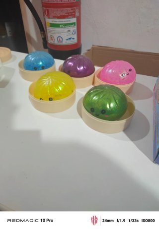 BUN Squishy Fidget Fun! One Set Sugar Edition