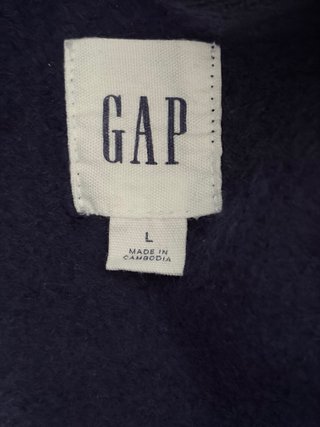 Sudadera GAP azul marino con logo