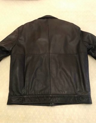Cazadora de cuero Burberry