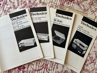 Equipo de Sonido Technics Tocadiscos