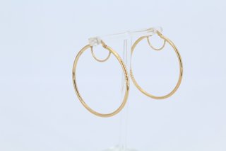 Pendientes Aro Grandes Oro 18 K.Ref:043-04-00170.