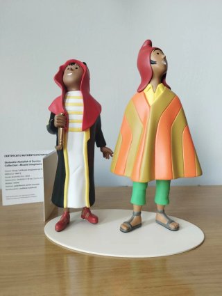 Figuras Tintín Abdallah y Zorrino