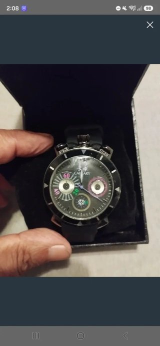 Reloj CAIARY Negro Multicolor