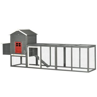 Gallinero Grande Madera Exterior 300x66x11