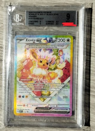 Eevee EX P #174 Beckett 9 Mint