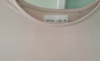 Vestido Lefties beige
