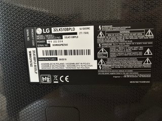 Televisión LG Negra 32 pulgadas