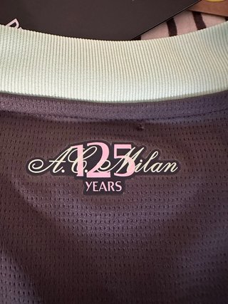 Camiseta AC Milan 125 aniversario Puma Negra