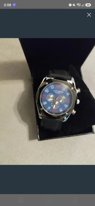 Reloj Giovanny Milano Cronógrafo Azul