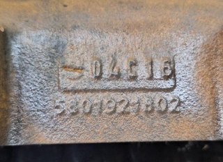Colector escape 5801921802 iveco daily 111743