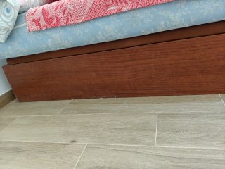 Canapé Madera Cama 90 + colchones si se quiere