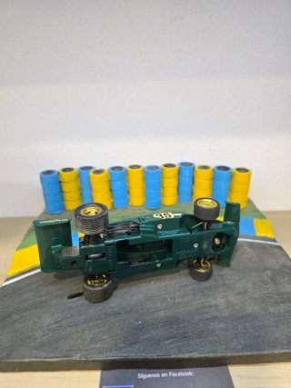 Scalextric Exin Ferrari B3 Verde Desguace