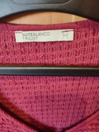 Chaqueta Suiteblanco Roja Talla M