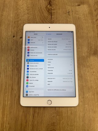 iPad Mini 4 32GB Bianco