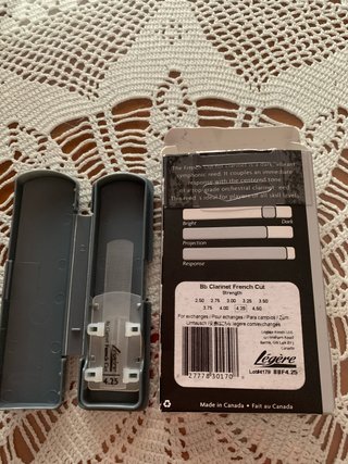 Caña Clarinete Bb Legere Corte Francés 4.25