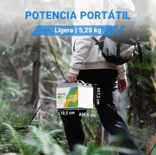 Batería LiFePO4 12V