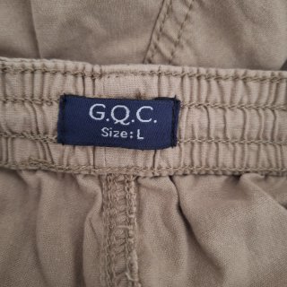 Bermuda uomo G.Q.C beige taglia L