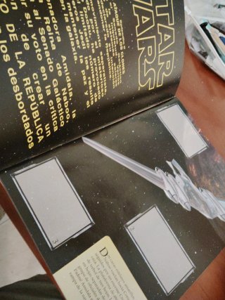 Álbum Cromos Star Wars Merlin 2002. Sin estrenar