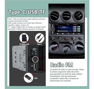 Radio Coche Junsun 1 DIN CarPlay Android Auto