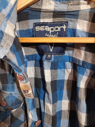 Camisa de cuadros Seaport Talla M