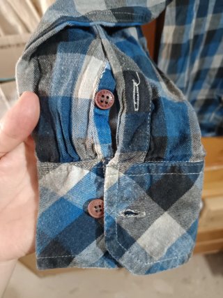 Camisa de cuadros Seaport Talla M