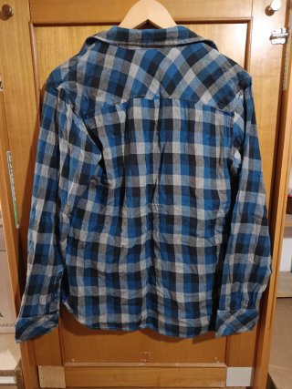 Camisa de cuadros Seaport Talla M