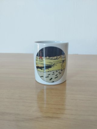 Set café Tintin en la Luna