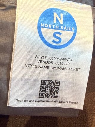 Chaqueta North Sails acolchada nueva Talla L
