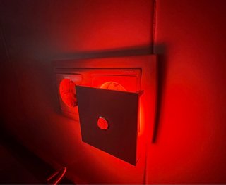 Par de luces sensor rojas