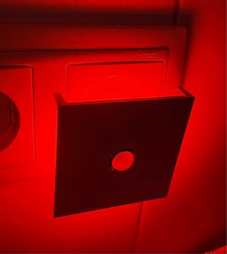 Par de luces sensor rojas
