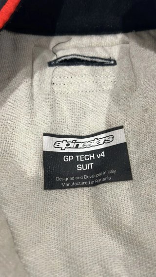 Mono Ignífugo Alpinestars Race Tech v4