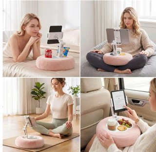 Cojín para iPad con soporte ajustable