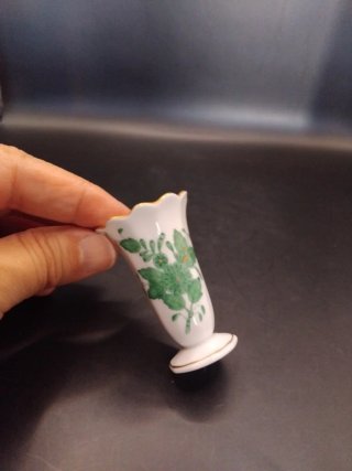 Jarrón miniatura porcelana Herend
