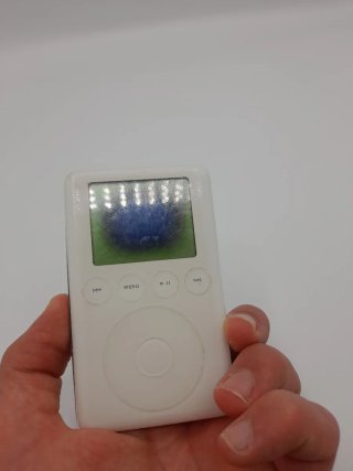 Apple iPod Blanco No funciona peroplma de pantalla