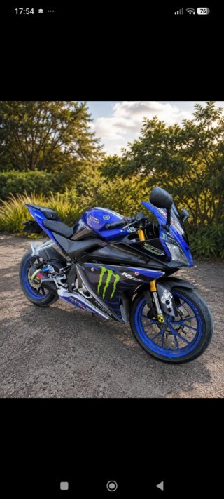 Yamaha YZFR 125 2016 Deportiva Azul/Negra